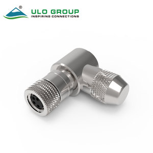 Conector Circular M8 de Plástico, 4 Pines, 3 Pines, Hembra, Moldeado Personalizado, Ensamblado, IP67, Impermeable, Cable M8 - Product Image 1