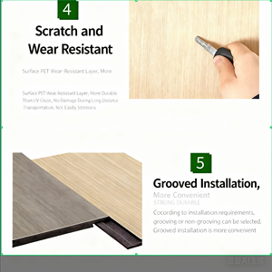 Tùy Chỉnh Cổ Điển Hiện Đại Tấm Kim Loại 5Mm-8Mm Dày PVC Bên Ngoài Bức Tường Bảng Điều Chỉnh Bề Mặt Bóng 1220X2440Mm 1220X2800Mm Kích Thước Nhựa - Product Image 3