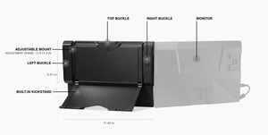 13.3 POUCES <span class=keywords><strong>Ofiyaa</strong></span> Dual Extender <span class=keywords><strong>P2</strong></span> PRO Triple Affichage Type-C Moniteur d'ordinateur portable personnalisé Support portable moniteur tri écran pour ordinateur portable - Product Image 2