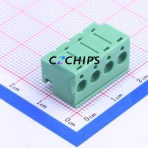 1805533 Spring Terminal Block P=5mm Connector ( Pitch: 5mm )( Number of Pins per Row: 4 )( Rated Current: 10A ) - Product Image 2