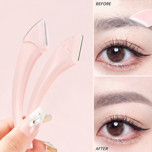Depiladora de Cejas con Cuchilla Inclinada Micro de Acero Inoxidable de 0.1mm, Herramienta Impermeable para el Cuidado de las Cejas - Product Image 2