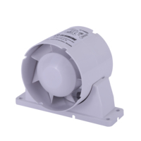 Salle de bains 88m3/h Extracteur ventilateur d'extraction axial avec capteur d'humidité