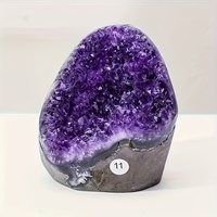 Grappes violettes naturelles de haute qualité roches améthyste géode Quartz pour la décoration approvisionnement en gros populaire d'autres métiers de cristal