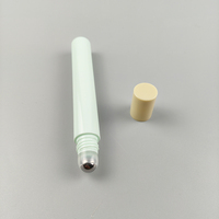 Kemasan Kosmetik Grosir Botol Roll-on Plastik Kecil 15ml untuk Krim Mata Roll-on Plastik atau Roll-on Logam