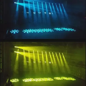 Đèn Sàn Nhảy Thanh 4 + 1 Chiếc Đèn Sân Khấu Led RGBW Hai Mặt Bóng Đá Khối Nhỏ Đầu Di Chuyển Quả Bóng Ma Thuật 10W - Product Image 6