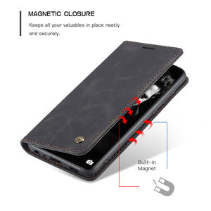 Vente flash : Étui portefeuille en cuir PU avec fente pour cartes pour S24/S23/S22/S21, étui de téléphone rétro pour A72/A52/A42/A32/Note 20 - Product Image 3