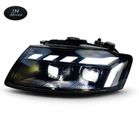 Phare avant Audi A4 2009-2012 avec feux de jour bleus à LED séquentiels et clignotants pour A4 B8