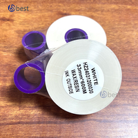 Ruban de transfert thermique blanc TTO pour imprimante de codage de date