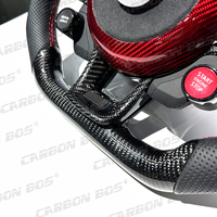 Personnalisation d'usine pour Volkswagen Polo Golf Passat MK7 Mk6 Ancien modèle Mise à niveau Volant en fibre de carbone avec bouton LED R8