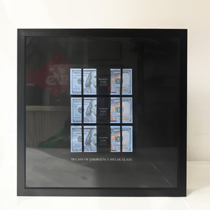 Dollar Bill <strong>Frame</strong> Art 10x10 Inch <strong>40x40</strong> 5 Depth with Money Shadow Box <strong>Frame</strong> Display Us Dollars Deep Box <strong>Frame</strong> - Product Image 2