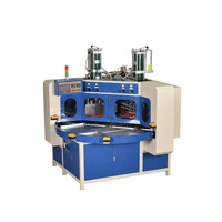 Plateau tournant automatique JingYi durable avec 4 stations de travail Presse à chaud et machine de moulage à froid (JYSTZP-RLY)