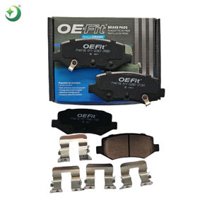 Nouvelles plaquettes de frein HBXY pour voiture de tourisme BYD NSF <span class=keywords><strong>Ameca</strong></span> certifiées Emark, céramique/semi-métallique importées, 100 % sans amiante - Product Image 1