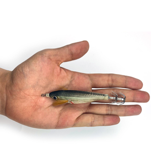 Señuelo de pesca artificial de madera Toto de calidad japonesa GAMA 2026 para camarones, calamar, pulpo, tipo <span class=keywords><strong>EGI</strong></span>, con anzuelo y jig, isca de pesca - Product Image 5