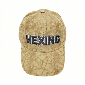 Direct verkoop gepersonaliseerde print tie-dye coole dad hats met puff borduurwerk, gewassen vintage sport bruine dad cap <span class=keywords><strong>maker</strong></span> - Product Image 3