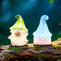 Vente en gros de figurines authentiques PAI Cat Fantasy Mushroom Blind Box, décorations mignonnes, cadeaux pour filles, figurine chat champignon en boîte mystère