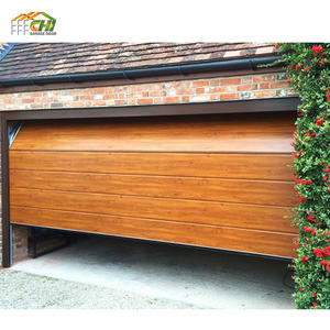 <span class=keywords><strong>Porte</strong></span> <span class=keywords><strong>de</strong></span> <span class=keywords><strong>garage</strong></span> à panneau complet Chi à bas prix avec noyau en mousse Pu 9x7 marron pour maisons européennes - Product Image 2
