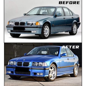 Kit corpo parti Tuning <span class=keywords><strong>E36</strong></span> M3 <span class=keywords><strong>paraurti</strong></span> anteriore per BMW serie 3 <span class=keywords><strong>E36</strong></span> M3 lifting 1991-1999 - Product Image 2