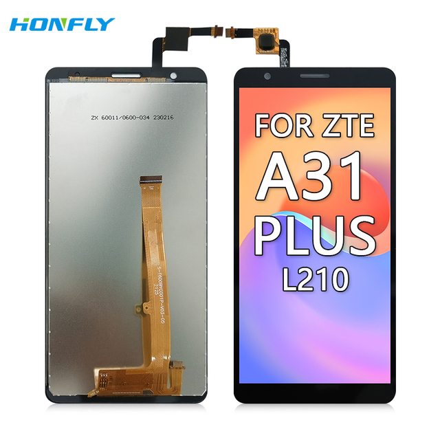 Honfly Wholesales Mobile Phone LCD for ZTE Blade A31 Plus Display +Touch Screen Digitizer Replacement for ZTE Blade L210 Lcd