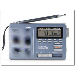 Portable FM MW SW Multi Band Digital <b>Radio</b> with LCD Display Alarm <b>Clock</b> Sleep Function for Elderly and Students - Product Image 6