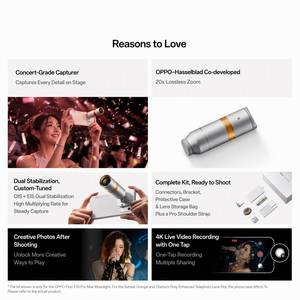 OPPO Find <span class=keywords><strong>X10</strong></span> Hasselblad Teleobjektiv-Kit - Product Image 3
