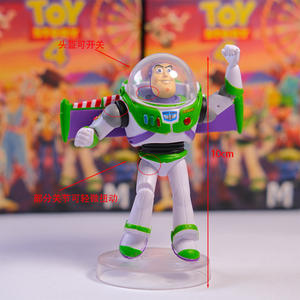 Figurines semi-articulées - Buzz Lightyear Woody Voiture - Ensemble avec articulations mobiles, ornements de personnages de dessins animés à collectionner - Product Image 6