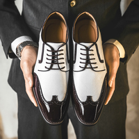 Mocassins à lacets plateforme en cuir véritable, amortissants, respirants, anti-odeur, doublure en maille rétro, tendance mode éclairée, tout-en-un