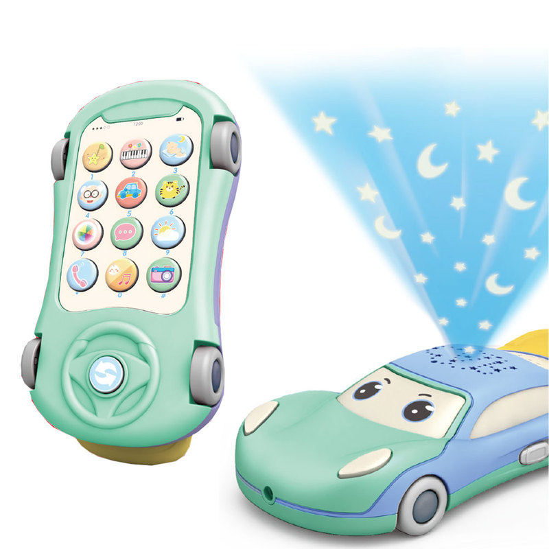 Silicone Sliding Car Baby Music Preschool