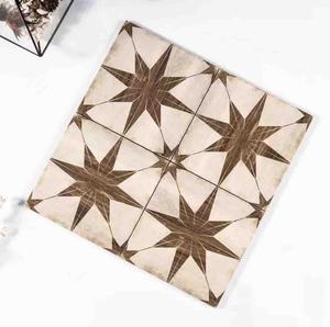 Restaurante <span class=keywords><strong>Hotel</strong></span> Decoración 200*200 Art Wood Parquet Azulejo de piso antideslizante - Product Image 1