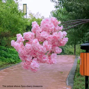 Sakura de seda de cerezo Artificial, centro de mesa de boda, nuevo estilo