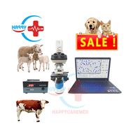 Système d'analyse de la qualité du sperme des mammifères HC-B028V Analyseur de sperme canin Microscope vétérinaire Analyseur de sperme pour chien chat