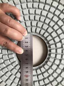 Almohadillas de pulido de diamante para suelo de cemento, resina de diamante de 14 pulgadas, 350mm, uso <span class=keywords><strong>en</strong></span> seco y húmedo, para granito, mármol - Product Image 6