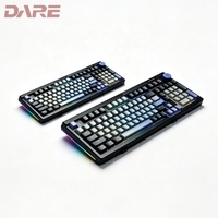 Service de Fabrication CNC Sur Mesure - Clavier de Précision 100 Touches Mécaniques Hot-Swappable en Alliage d'Aluminium Anodisé 6061 - Pièces OEM