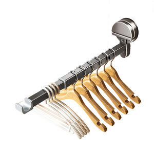 Séchoir à linge mural Wenzhou à barre unique, rectangulaire, mobile, pour balcon - Product Image 3