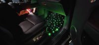 Usine LED Starlight Fiber Optic Car Rug Set Luxury Design Interior Car Accessory LED Mat