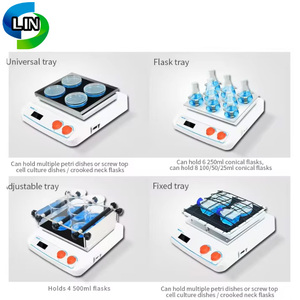 Agitador de Laboratorio Digital, Mezclador Orbital, Bandeja Ajustable, Equipo de Cultivo para Placas de Petri y Frascos - Product Image 5
