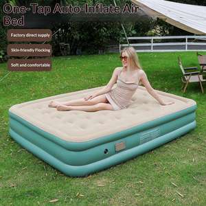 Nuevo Colchón de Aire para Exteriores, Colchón Inflable de PVC con Bomba Integrada, Individual y Doble, Colchón de Aire Automático - Product Image 5