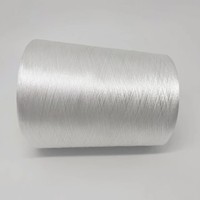 Hilo de Coser de Poliéster 1kg/rollo, Hilo para Bordar, Hilo para Puntada Invisible, 75D/2, Color Blanco