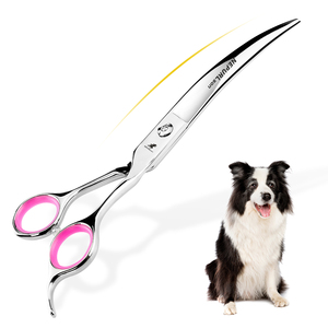 7.5inch cong kéo sơn hình kéo vật nuôi chải chuốt kéo thú y - Product Image 1