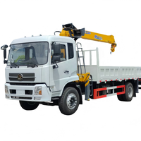 Grue mobile sur camion RLQ CLW à flèche hydraulique haute flexibilité de 15 m, capacité de levage de 6,3 tonnes, capacité de levage de 10 tonnes pour la construction