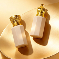 Flacons de parfum et d'huiles essentielles en verre écologiques de luxe de 12 ml avec impression sur écran, options de couleur personnalisées et emballage en boîte