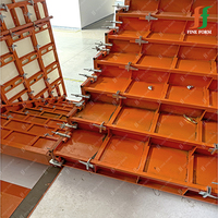 Coffrage léger réutilisable pour escaliers en béton, installation facile pour la construction résidentielle de bâtiments de grande hauteur - Vente chaude