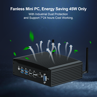 Mini PC industriel Hystou avec processeur Intel I7-10610U, 8 ports USB, périphérique audio USB, RJ45 Lan Gigabit Ethernet, neuf