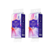 Mouchoirs en papier de haute qualité, 5 plis, super doux, respectueux de la peau, en vrac, à suspension, à tirer par le bas