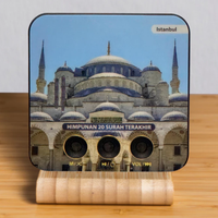 TT20 Touch Portable Refrigerator Magnet Quran Audio Player Perangkat Rekam Al-Quran Berkualitas Tinggi dan Ringkas untuk Keluarga Muslim
