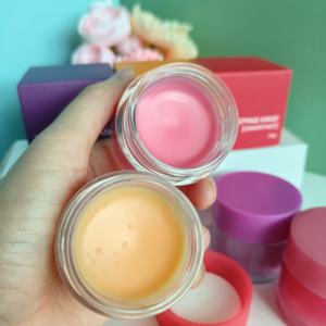 Mascarilla Labial Nocturna con Sabor a Frutas, Hidratación Profunda, Reparación, Bálsamo Labial Humectante, Marca Privada OEM, Cuidado Labial Vegano - Product Image 4
