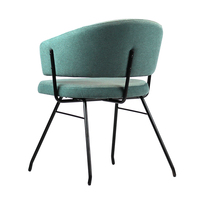 Chaise de salle à manger de qualité commerciale au design élégant pour salon, hall d'entrée et salle à manger