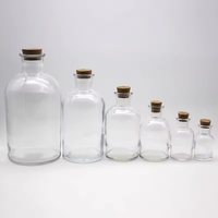 Diffuseurs de parfum en verre de luxe avec bouteilles d'huile essentielle et motif givré sérigraphié, disponibles en capacités de 60 ml, 125 ml, 250 ml, 500 ml et 1000 ml