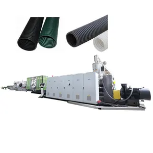 PA/PE/PP corrugated pipe extrusion machine single wall corrugated pipe extrusion line