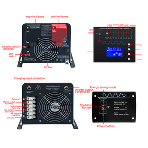 Solution électrique pour <span class=keywords><strong>camping</strong></span>-<span class=keywords><strong>car</strong></span> kit de conversion pour <span class=keywords><strong>camping</strong></span>-<span class=keywords><strong>car</strong></span> onduleur pour véhicule onduleur <span class=keywords><strong>alimentation</strong></span> <span class=keywords><strong>12V</strong></span> à <span class=keywords><strong>220V</strong></span>/110V onduleur - Product Image 5