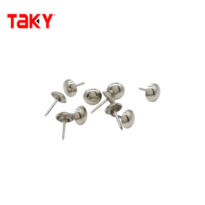 Tachuela de tapicería de cabeza plana, decoración de muebles <span class=keywords><strong>para</strong></span> el hogar, tachuela <span class=keywords><strong>para</strong></span> tapicería, chincheta <span class=keywords><strong>para</strong></span> uñas, tono plateado - Product Image 3